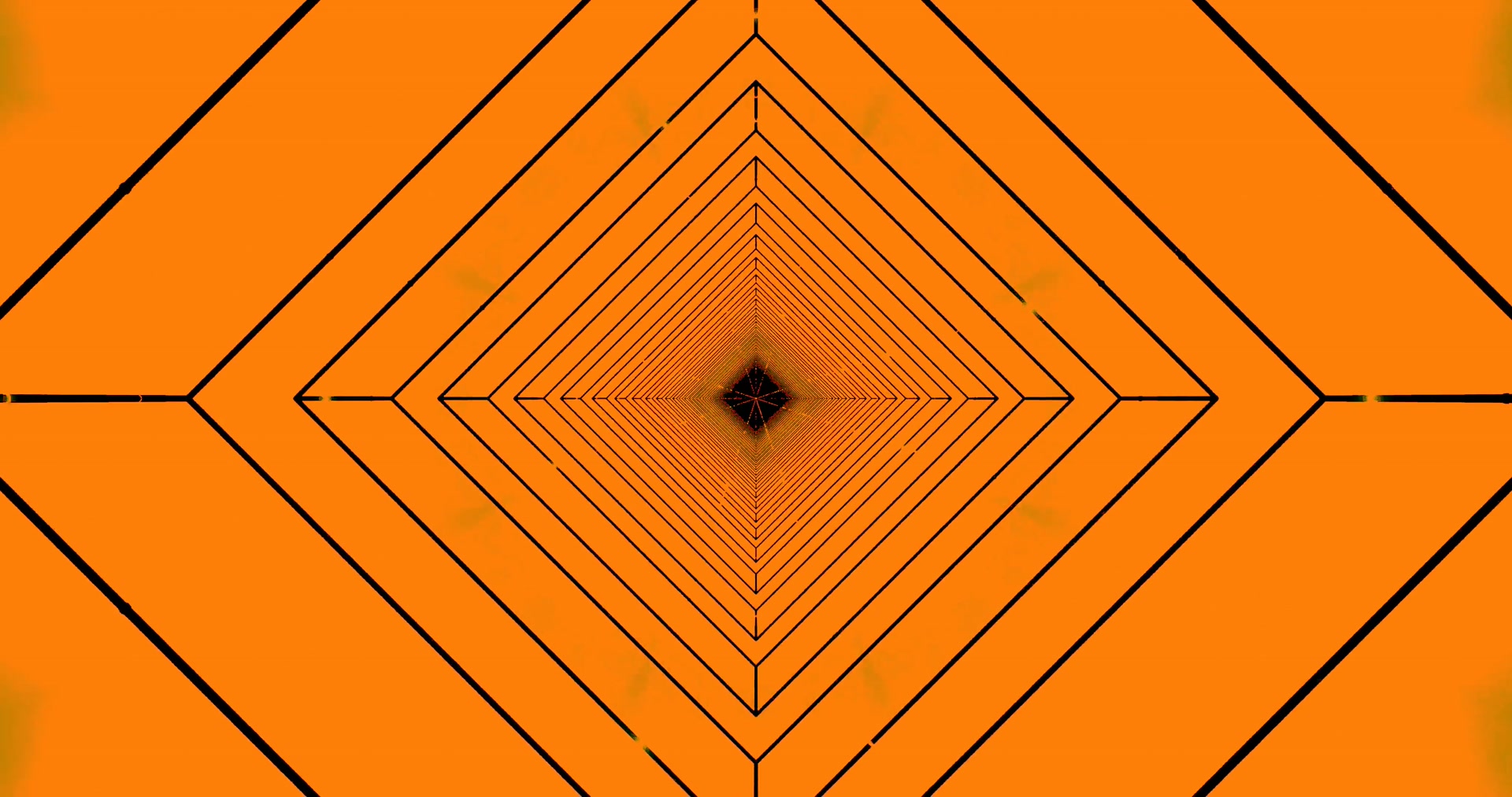 Malalim na Orange Diamond Tunnel Screensaver 4K UHD 60fps VJ Loop