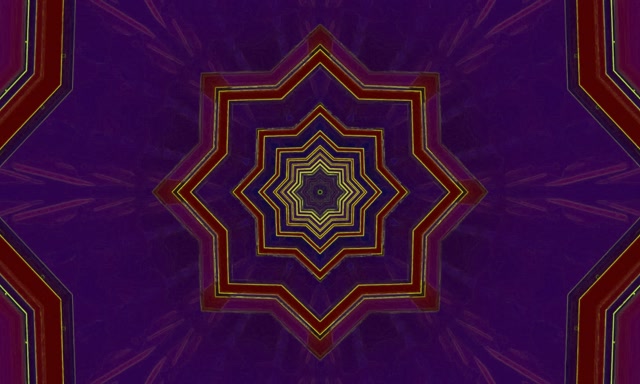 Neon Tunnel Star Vortex VJ Loop 5:3 Wide 60fps Screensaver Purple Red