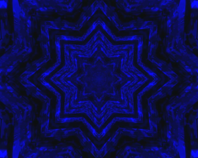 Asul Neon Tunnel Bituin screensaver 5:4 industrial 60fps VJ loop