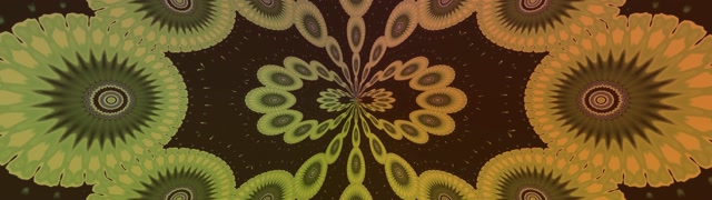 Fractal Kaleidoscope Neon Tunnel 32:9 Ultrawide 60fps VJ Loop Screensaver