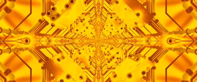 Gintong Neon Tunnel Screensaver 2.39:1 Cinemascope 60fps VJ Loop