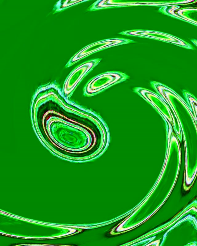 Neon Tunnel Green Swirling Vortex Vj Loop 4:5 Instagram 60fps Screensaver