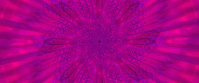 Pulsating Magenta Diamond Vortex Neon Tunnel VJ Loop 60fps 2.39:1 Screensaver