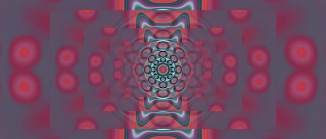 Pulsating Kaleidoscope Neon Tunnel VJ Loop 21:9 Ultrawide 60fps Screensaver