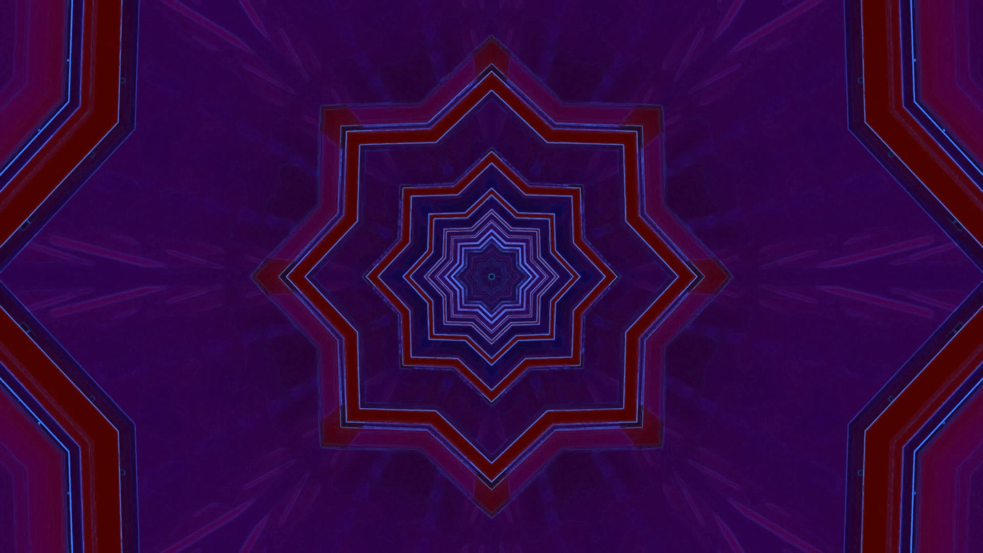 Nagniningning na Bituin Vortex Neon Tunnel Screensaver 4K UHD 60fps Live Wallpaper