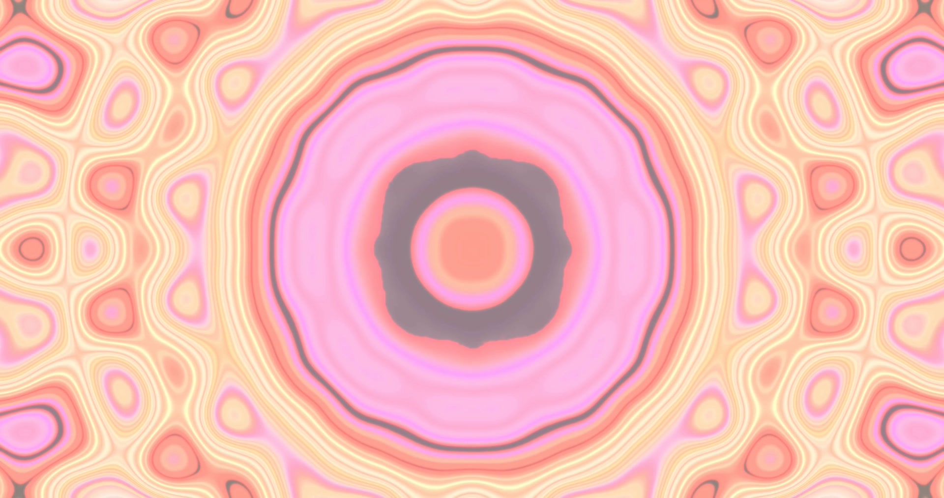 Neon Tunnel Pink Orange Swirl Screensaver 4K UHD 60fps VJLoops