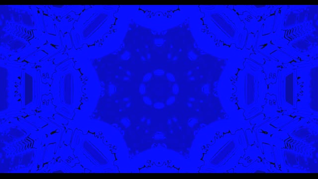 Blue Abstract Digital Glitch VJLoops - Cyberpunk Paggalaw Background