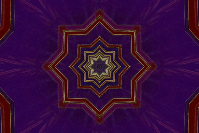 Neon Tunnel Bituin Vortex 3:2 Surface 60fps Screensaver VJLoops