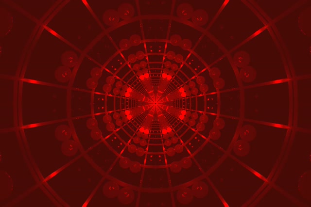 Pulang Neon Tunnel Radial Grid Burst VJ Loop 3:2 Surface 60fps Screensaver