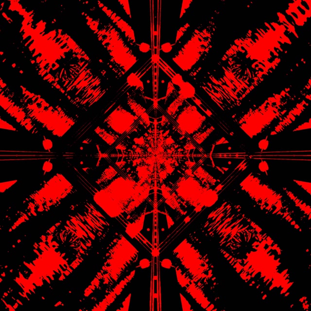 Pulang Itim Neon Tunnel Screensaver 1:1 Square 60fps VJ Loop PC Laptop