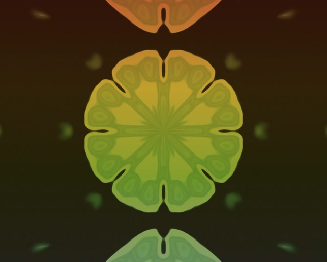 Neon Tunnel Fractal Kaleidoscope Burst 5:4 industrial 60fps Screensaver Vj Loop