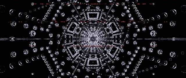 Kristal Hexagon Neon Tunnel Vj Loop 2.39:1 Cinemascope 60fps Screensaver