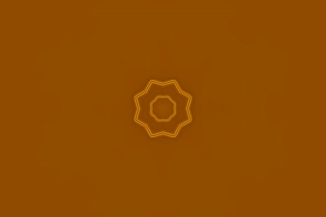 Gintong 8-Point Star Neon Tunnel VJ Loop 3:2 Surface 60fps Screensaver