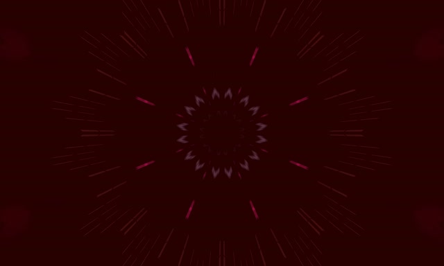 Neon Tunnel Pink Kaleidoscope Burst VJLoops 5:3 Wide 60fps Screensaver