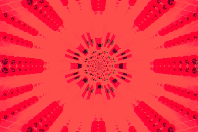 Neon Tunnel Pula na Kaleidoscope Burst VJ Loop 3:2 Surface 60fps Screensaver