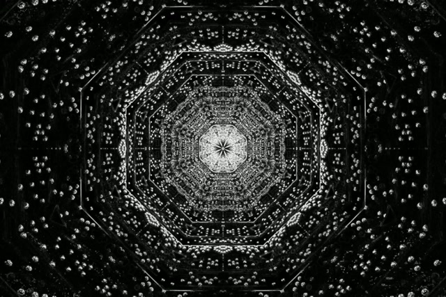 Neon Tunnel Fractal Octagon VJLoops 3:2 Surface 60fps Screensaver