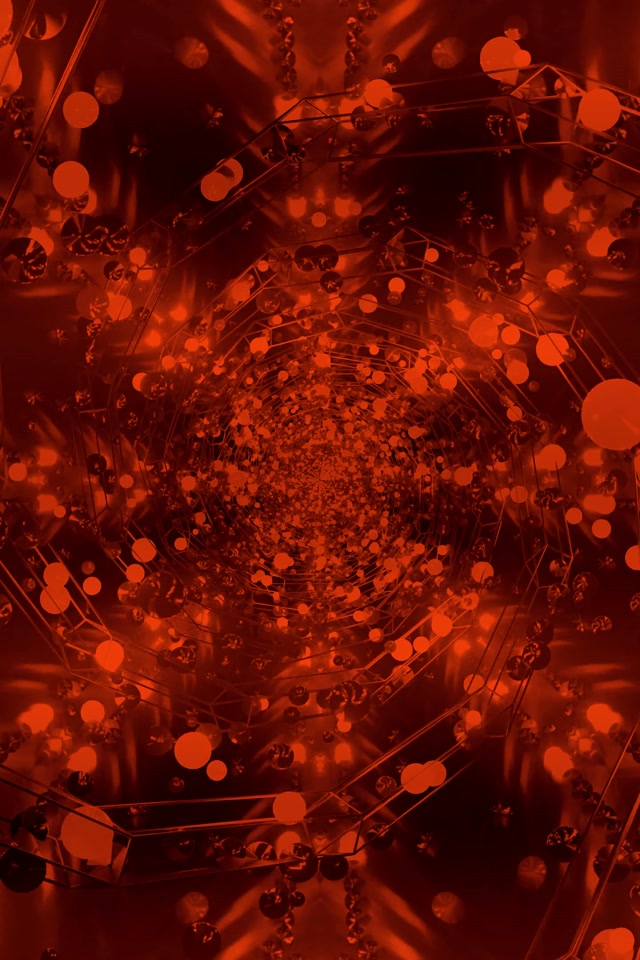 Pulang Neon Tunnel Screensaver 60fps 2:3 Photo Portrait VJ Loop PC Laptop