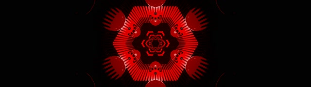 Neon Tunnel Fractal Kaleidoscope Burst 32:9 Super Ultrawide 60fps Screensaver VJ Loop