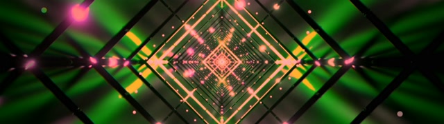 Neon Tunnel Diamond Grid 32:9 Super Ultrawide 60fps Screensaver VJLoops