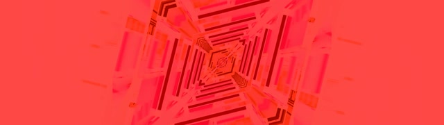 Neon Tunnel Red Diamond Vortex VJ Loop 32:9 Super Ultrawide 60fps Screensaver