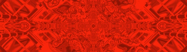 Red Mechanic Kaleidoscope Neon Tunnel 32:9 Super Ultrawide 60fps Screensaver Vj Loop