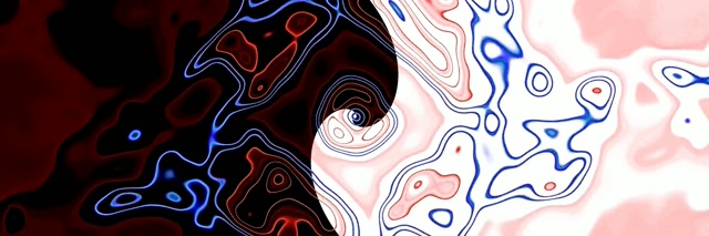 Neon Tünel Yin Yang Spiral VJ Loop 3:1 Triple Wide 60fps Ekran Koruyucu