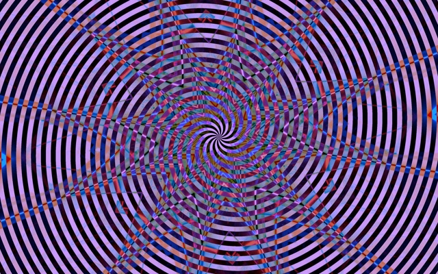 Spiraling Neon Tunnel Vortex Loop 16:10 Macbook 60fps Screensaver VJ