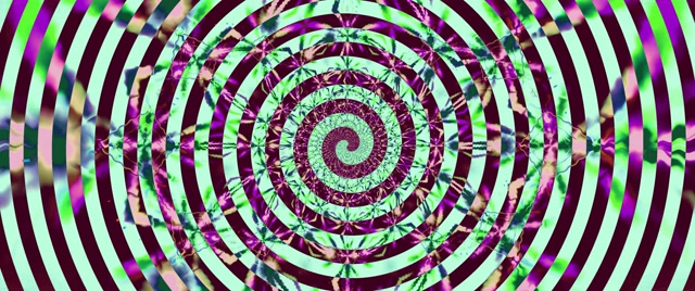 Neon Tünel Hipnotik Spiral Girdap VJ Loop 2.39:1 Cinemascope 60fps Ekran Koruyucu