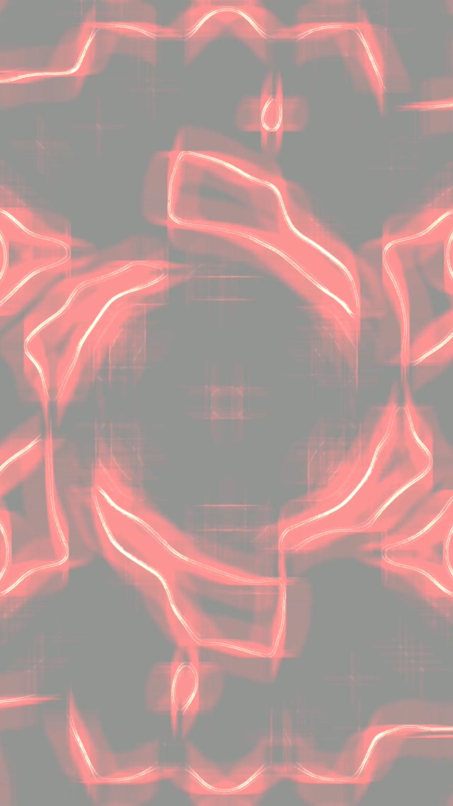 Neon Tunnel Kırmızı Haç Grid VJ Loop 9:16 Reels 60fps Ekran Koruyucu