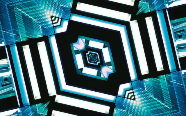 Neon Tünel Spiral Elmas VJLoops 60fps 16:10 Macbook Ekran Koruyucu