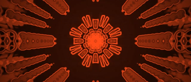 Pulsating Neon Tunnel Kaleidoscope | 21:9 Ultrawide 60fps VJ Loop Screensaver