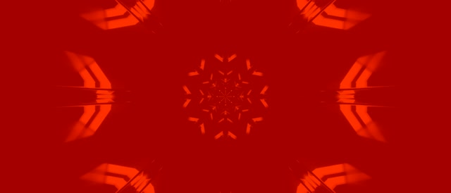 Red Neon Tunnel Screensaver 21:9 Ultrawide 60fps VJ Loop PC Laptop