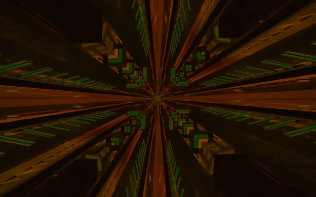 Неоновий тунель Fractal Kaleidoscope Burst VJ Loop 16:10 MacBook 60fps Screensaver