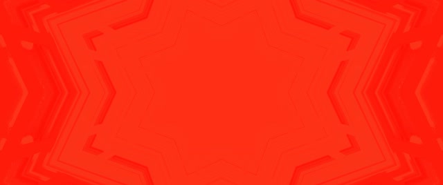 Đường Hầm Neon Xoáy Sao Đỏ VJLoops 2.39:1 Cinemascope 60fps Screensaver