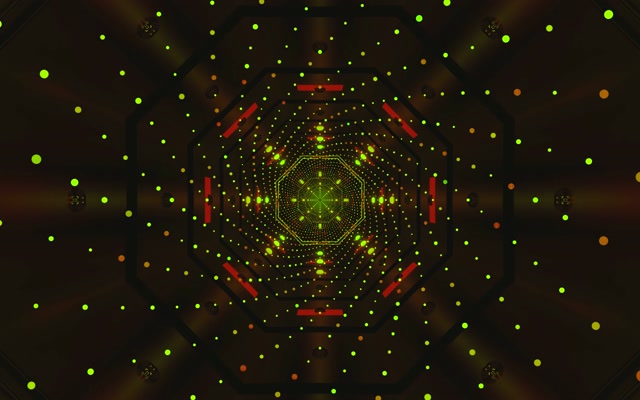 Hầm Neon Chấm Xanh Screensaver 60fps 16:10 MacBook VJLoops