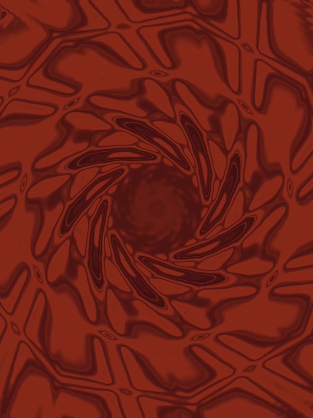 Crimson Swirl Đường Hầm Neon Vj Loop 3:4 iPad Portrait 60fps Screensaver