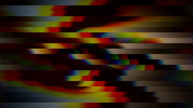 Chromatic Glitch Waves - Abstract Light Show Loop