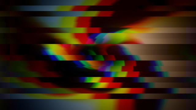 Chromatic Glitch Waves - Digital Distortion VJ Loop