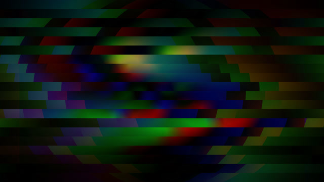 Digital Glitch Neon Streaks - Seamless VJ Loop 4K