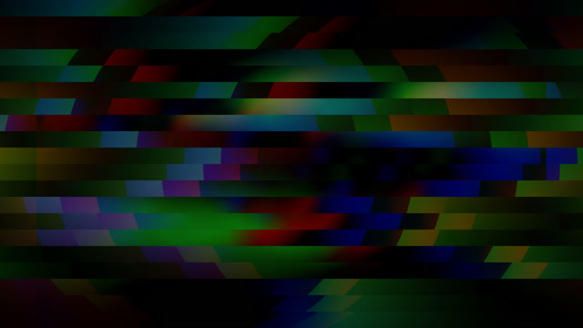 Digital Glitch Mosaic - Colorful Pixel Motion Loop