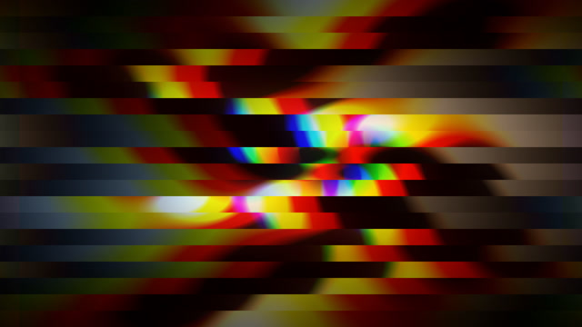 Chromatic Glitch Burst - Rainbow Light Streaks VJ Loop
