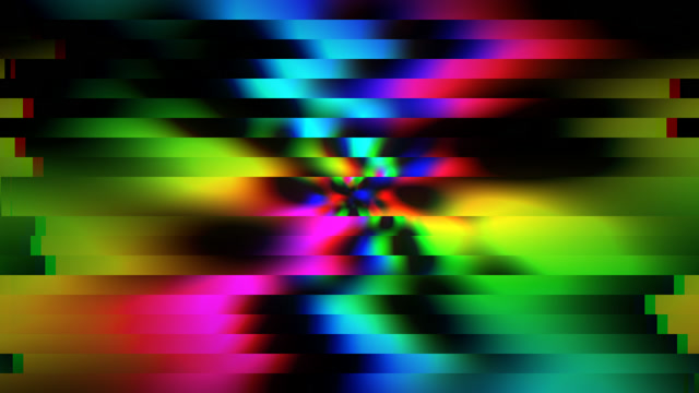 Neon Prism Burst - Colorful Light Streaks VJ Loop