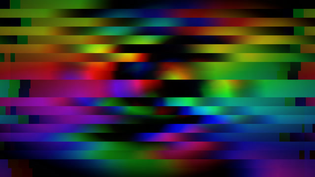 Neon Glitch Spectrum - Digital Aberration VJ Loop