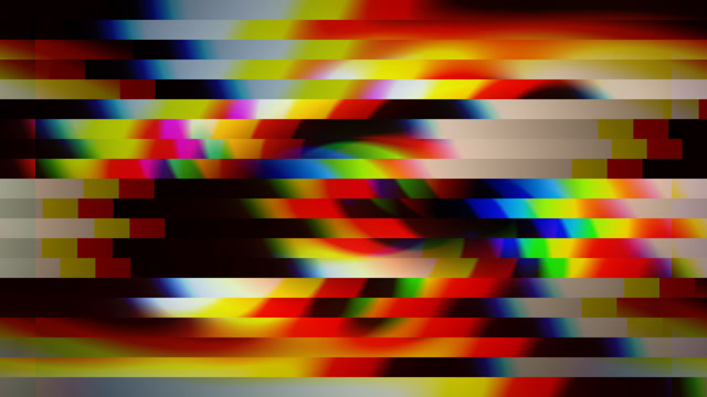Chromatic Glitch Streaks - Abstract Light Show VJ Loop