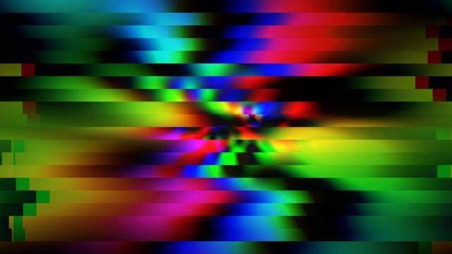 Neon Light Burst - Colorful Digital Prism VJ Loop