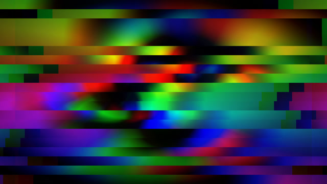 Neon Glitch Spectrum - Colorful Digital Distortion Loop