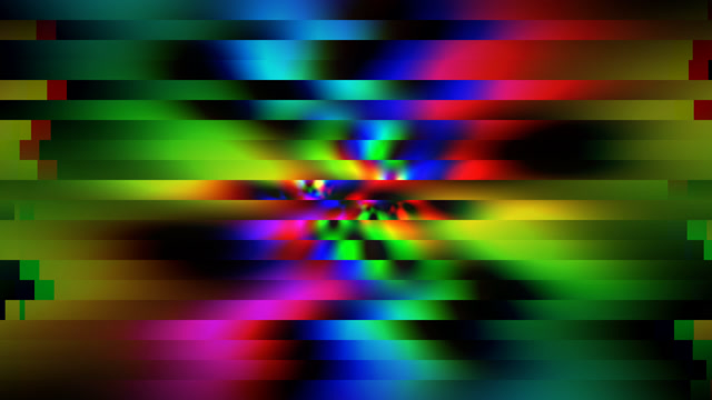 Neon Burst Glitch Light Show | Colorful VJ Loop