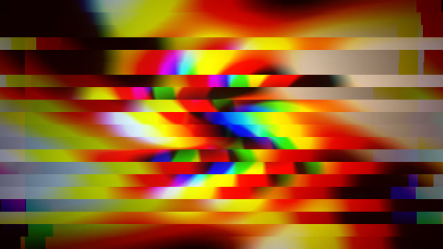 Chromatic Glitch Rainbow Spectrum - 4K Seamless Loop