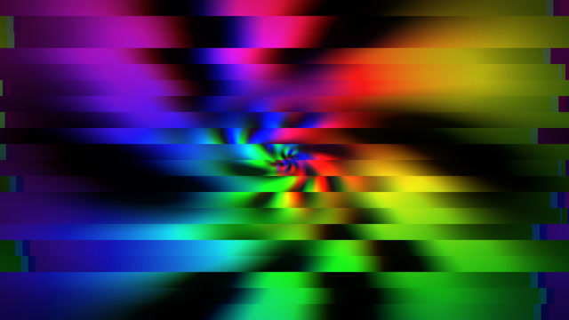 Neon Vortex Burst - Colorful Motion Abstract VJ Loop