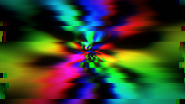 Neon Kaleidoscope Burst - Colorful Light Show VJ Loop